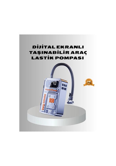 Şarjlı Kablosuz H.a Pompası 150 Psı Basınç, Led Ekran Ve 6000mah Batarya