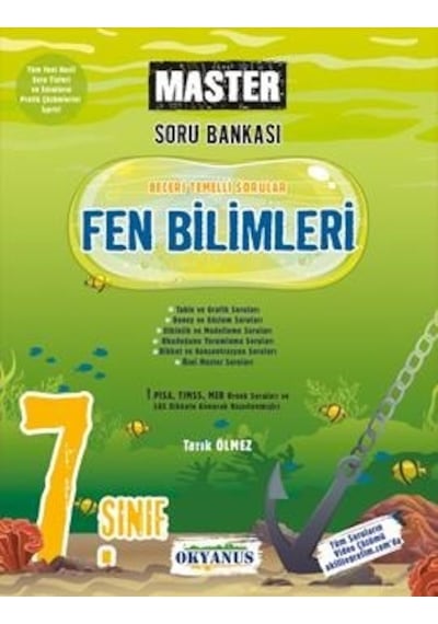 7. Sınıf Master Fen Bilimleri Soru Bankası -  Okyanus Eğitim