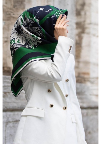 Vissona Twill İpek Eşarp - 51019 - 0036-0033 - 17242 - 0037-0015