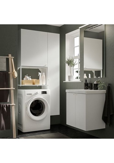 Ikea Enhet Açık Raf Ünitesi, Beyaz, 60x45x40 Cm