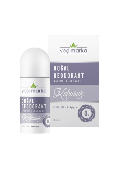 Yeşilmarka Kokusuz Doğal Unisex Roll-On Deodorant 50 ML