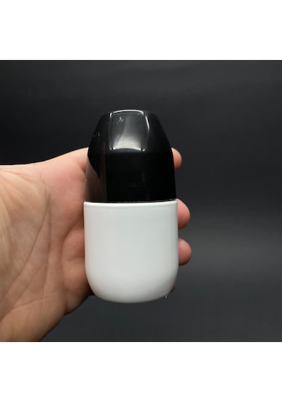 50 Ml Plastik Roll-on Şişesi - Siyah Kapaklı Bilyeli Takım - 50 Cc Koltukaltı Roll-on Şişesi - Boş Koltukaltı Roll-