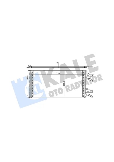 Klima Radyatörü - Fiat Ducato - Kale-347465
