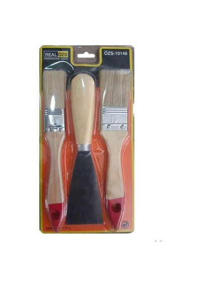 Real Özs Temizlik Fırçası 3Lü Set (ÖZS-10148)