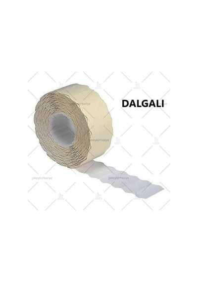 26x16mm Çift Satırlı (Blitz,Open,Jolly,Sky) DALGALI Fiyat Etiketi