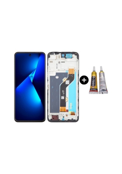 Tecno Pova Neo 3 Uyumlu Çıtalı Lcd Ekran Dokunmatik + B7000