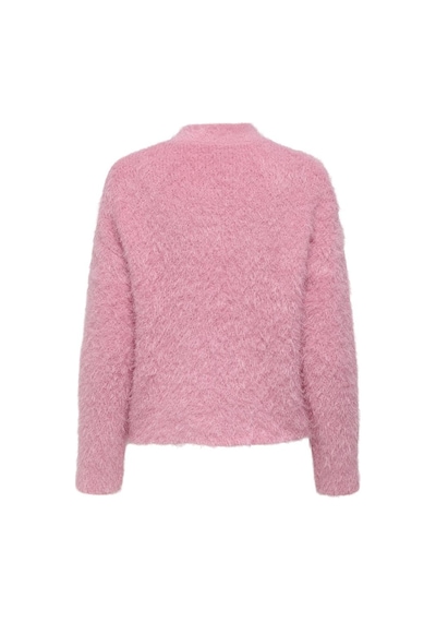 Only Onllulu Ls Rıb Hıghneck Cc Knt Pembe