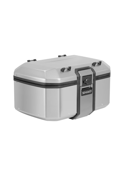 Shad Tr-55 Motosiklet Metal Arka Çanta Titanyum