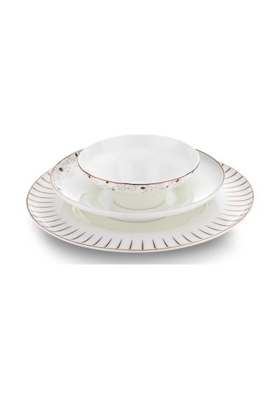 Jumbo Safari 62 Parça 12 Kişilik Yemek Takımı Multicolor