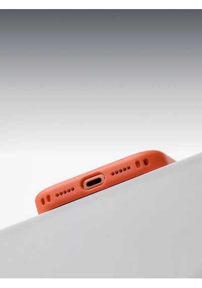 Xtrem MagSafe E-Ink Ekranlı Akıllı Telefon Kılıfı iPhone 17 Uyumlu - Turuncu