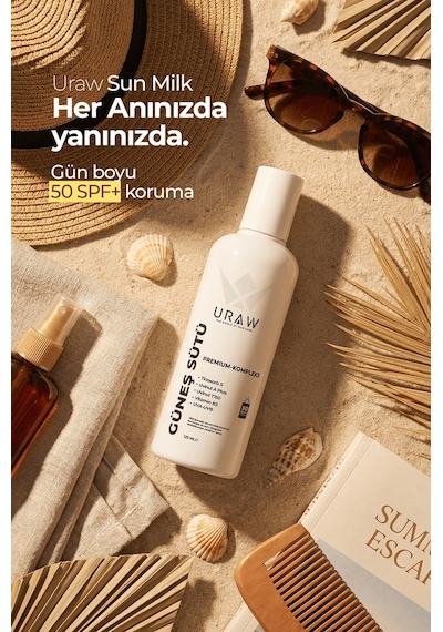 Uraw Gözenek Sıkılaştırıcı ve Leke Karşıtı Pdrn+ İçerikli Güneş Sütü Sprey SPF50+ 125 ML
