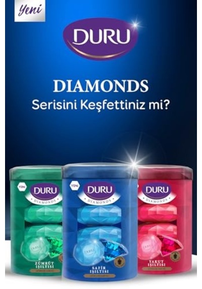 Ayrex Duru Diamonds Exotic Green Sabun 90gramx4 Diğer