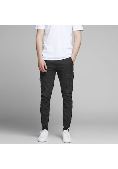 Jack & Jones Yandan Cepli Kargo Pantolon 12139912 Black Siyah