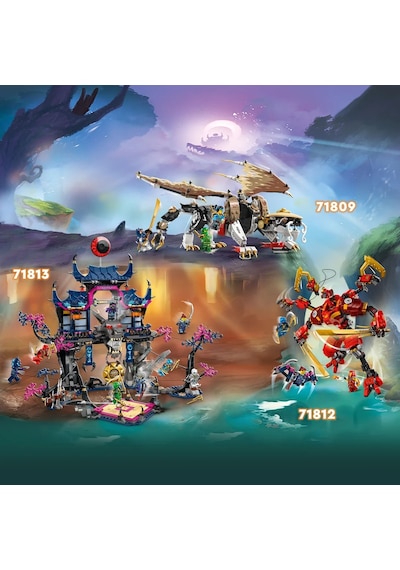 LEGO® NINJAGO Genç Ejderha Riyu 71810 6+ Yaratıcı Oyuncak Yapım Seti - 132 Parça