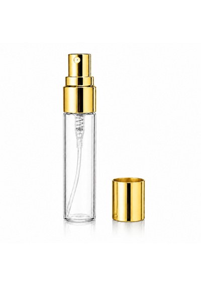 50 Adet Boş Cam Parfüm Numune Şişe, 5 Ml, Vidalı, Şeffaf, Metal Kapaklı