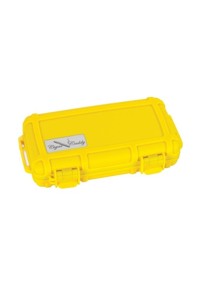 Caddy 5 Sarı Travel Humidor Puro Kutusu