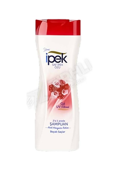 3 Adet İpek Boyalı Saçlar İçin 2'si 1 Arada Gül Özlü Şampuan 480 Ml