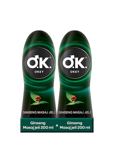 Ginseng Masaj Jeli Su Bazlı 2'li Set 400 Ml