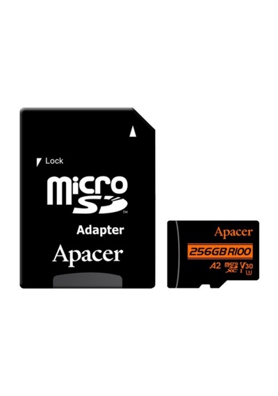 Apacer 256gb R100 Microsd Hafıza Kartı Ap256gmcsx10u8-r
