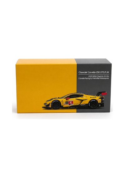 1/64 Model Araç Z06 Gt3.r 4 Corvette Racing By Pratt Miller Motorsports 2025 Imsa Daytona 24 Hrs