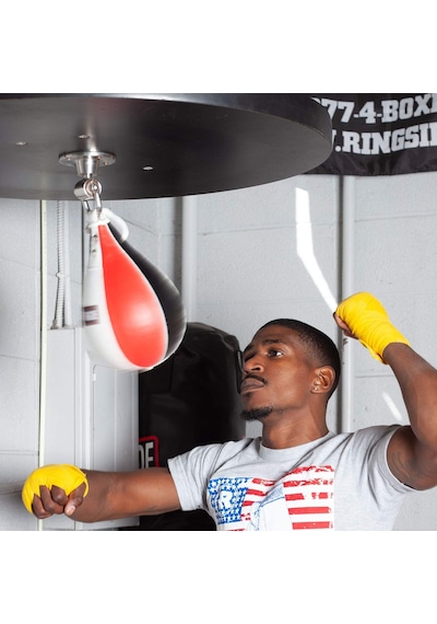 Ringside Boks Antrenman Platformu Hız Çantası, Medium Açık Mavi