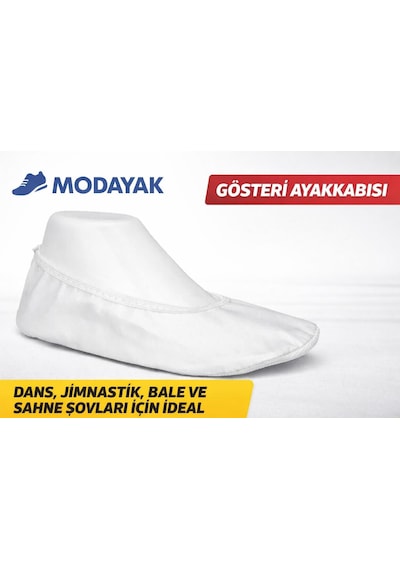 Beyaz Pisi Pisi Babet, 23 Nisan 19 Mayıs 29 Ekim Dans Ve Gösteri Ayakkabısı Pisipisi Beyaz