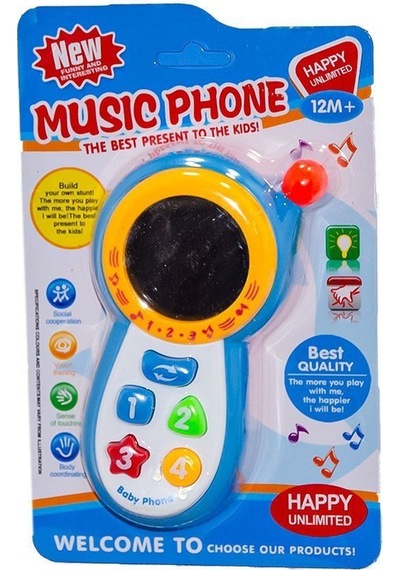 Cy1013-4c Müzikli Telefon - Can-em Oyuncak