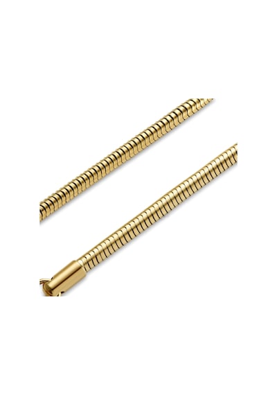 Altın Renk Unisex Snake Zincir 2 Mm Çelik Bileklik - 3139 Gold