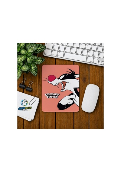 Looney Tunes Sylvestre Baskılı Oyuncu Mousepad 0181