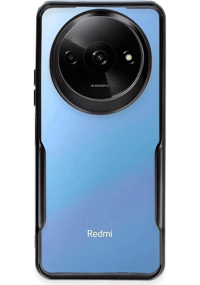 Newface - 857 - Xiaomi Redmi A3 4g Kılıf Boyi Silikon Kapak - Csmo-tex - - Siyah Sıyah
