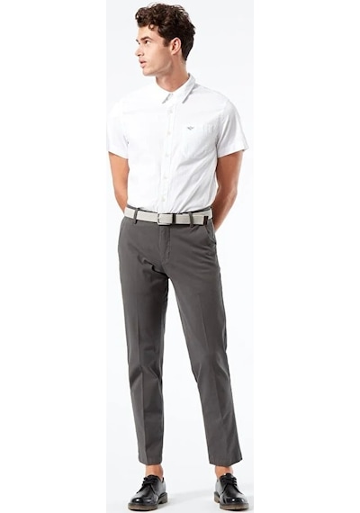 Dockers Smart 360 Flex Workday Erkek Slim Fit Pantolon 3627200040 Gri