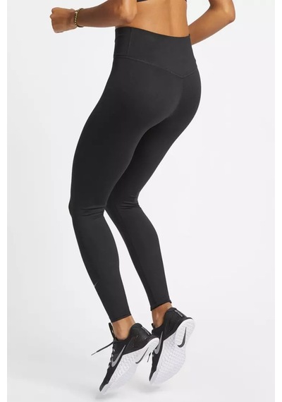 Nike Dri Fit One Luxe Full Length Leggins Women's Tigh Fit 3 Cepli Toparlayıcı Siyah Tayt Siyah