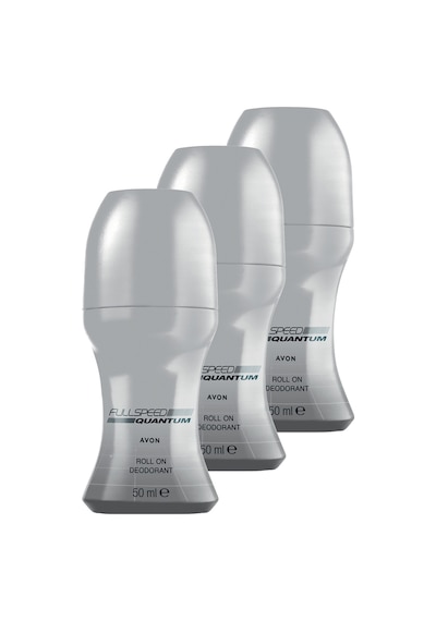 Avon Full Speed Quantum Erkek Roll-On Deodorant 3 x 50 ML