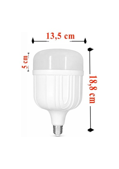 Şavk 60w Jumbo Torch Led Ampul 3000k - Sarı Büyük Boy Pazar Lambası