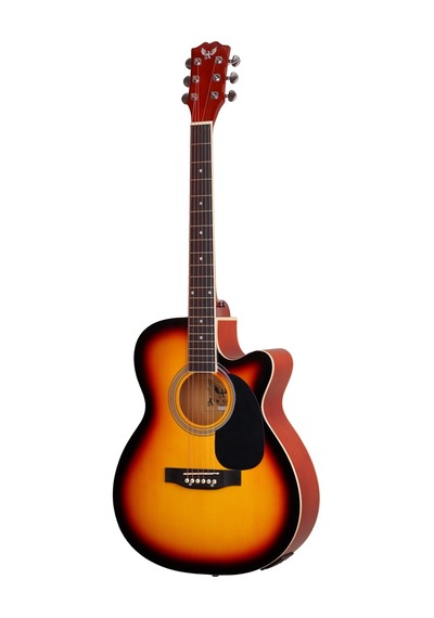 Angel Afg100-Sb Sunburst Akustik Gitar
