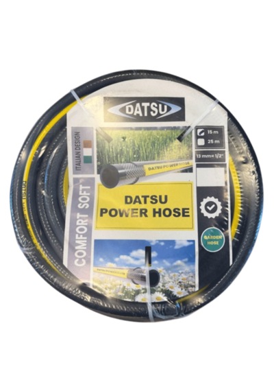 Datsu - 15 Mt 13mm 1/2 İnç Örgülü Bahçe Sulama Hortumu