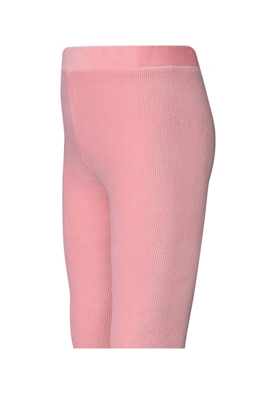 Lovetti Somon Kız Çocuk Fitilli Kadife Tayt 9312S014 Somon