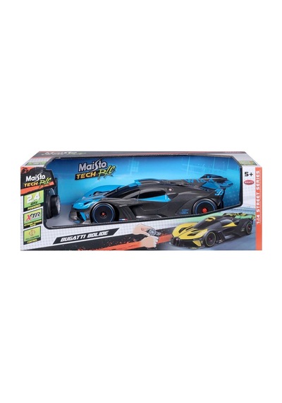 Maisto 1:14 Bugatti Bolide Kumandalı Araba 82816 - Mavi Çok Renkli