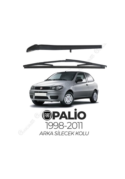 Fiat Palio 1998-2011 Komple Arka Silecek Kolu Ve Süpürgesi