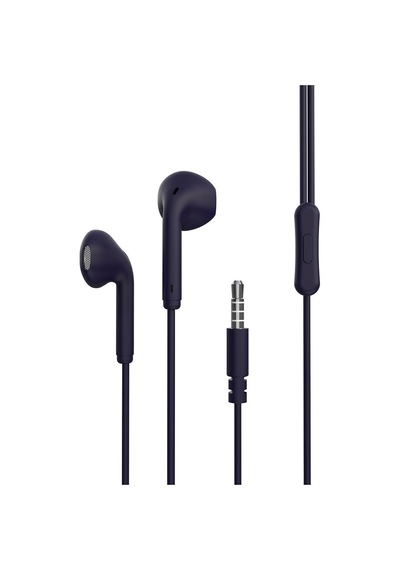 Anka Cep Realme 10 İle Uyumlu Er06 3.5mm Kulak İçi Kablolu Kulaklık Lacivert, Zr-er06-76 "kablolu Kulaklık"
