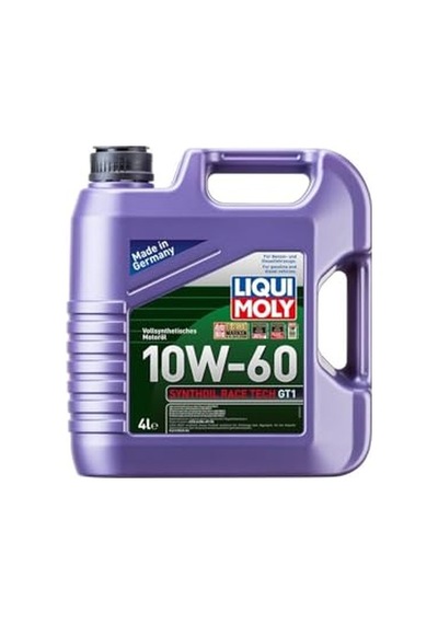 Synthoil Race Tech Gt1 10w-60 4 L Otomotiv Bakım Ürünü
