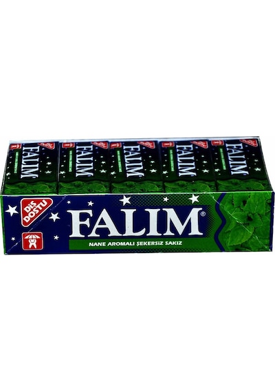 Falım Naneli Aromalı Şekersiz Sakız 20 x 7 G