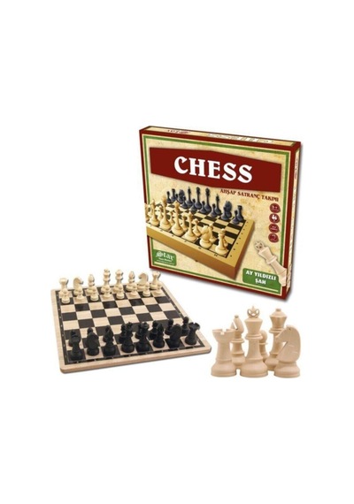 Star Oyun Star Chess Ahşap Satranç Takımı
