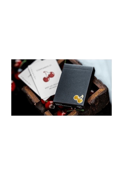 Cherry Casino House Deck Monte Carlo Black And Gold Oyun İskambil Kartı