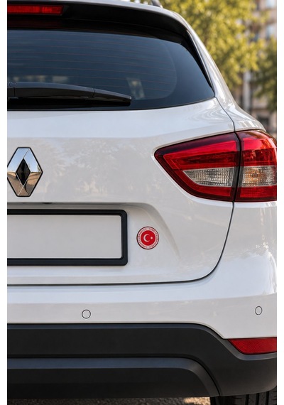 Türkiye Cumhuriyeti 3d Damla Etiket Seti 6 Parça Araç Motor Bisiklet Sticker