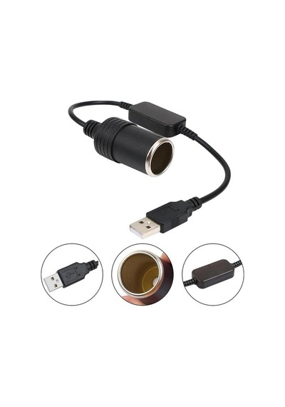 Araç Çakmak Fişi Dönüştürücü, 12 Volt Güç Çıkışı