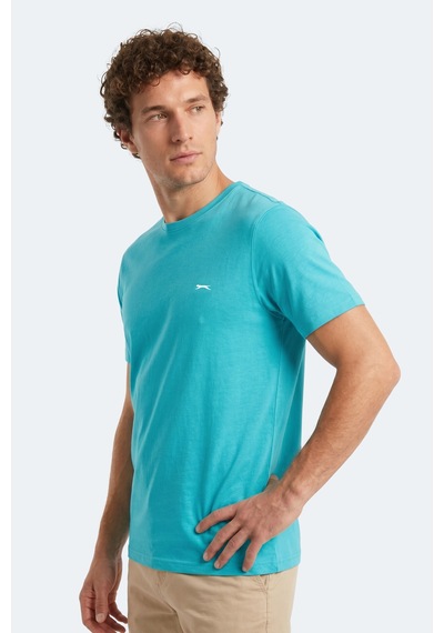 Slazenger Notron I Erkek Turkuaz Tişört