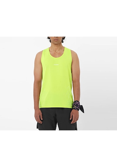Salomon Sense Aero Graphıc Erkek Koşu Tişörtü Lc2758000 Sarı