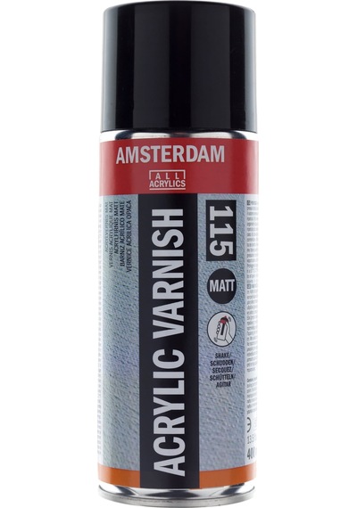 Amsterdam Akrilik Sprey Vernik - Mat - 400Ml - N.115