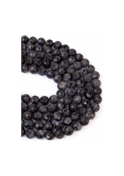 8 MM Faset Kesim Spektrolit Taşı Dizi Çok Renkli